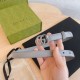 Replica Cintura Gucci GG Marmont sottile 2cm 414516 Grigio