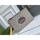 Replica Pochette Gucci Neo Vintage GG Supreme 473956 Marrone