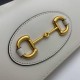 Replica Portafoglio Gucci Horsebit 1955 con catena 621892 Bianco