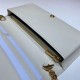 Replica Portafoglio Gucci Horsebit 1955 con catena 621892 Bianco