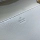 Replica Portafoglio Gucci Horsebit 1955 con catena 621892 Marrone / Bianco