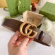 Replica Cintura Gucci GG con fibbia Doppia G 625839 Marrone