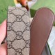 Replica Cintura Gucci GG con fibbia Doppia G 625839 Marrone