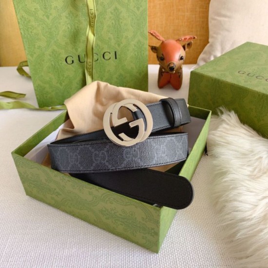 Replica Cintura Gucci GG con fibbia Doppia G 625839