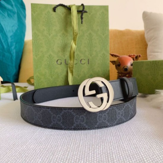Replica Cintura Gucci GG con fibbia Doppia G 625839