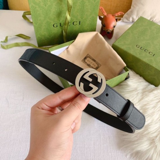 Replica Cintura Gucci GG con fibbia Doppia G 625839