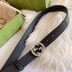 Replica Cintura Gucci GG con fibbia Doppia G 625839