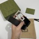 Replica Gucci Cintura reversibile con fibbia G Square 626974 Nero Argento