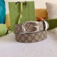 Replica Cintura reversibile Gucci GG Marmont 655566 Marrone