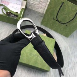Replica Gucci Cintura con fibbia G 655567 Nero
