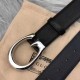 Replica Gucci Cintura con fibbia G 655567 Nero