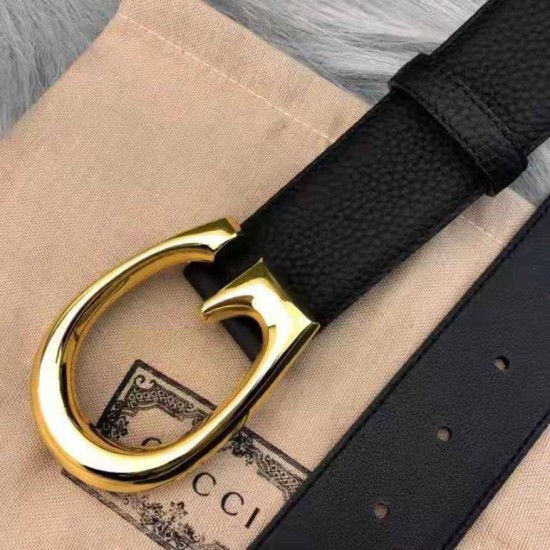 Replica Gucci Cintura con fibbia G 655567 Nero
