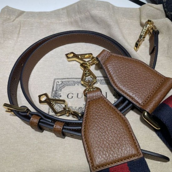 Replica Gucci Horsebit 1955 Mini Borsa 658574 Blu