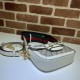 Replica Gucci Horsebit 1955 Mini Borsa 658574 Bianco