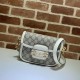 Replica Gucci Horsebit 1955 Mini Borsa 658574 Bianco