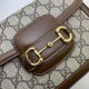 Replica Gucci Horsebit 1955 Mini Borsa 658574 Marrone