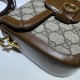 Replica Gucci Horsebit 1955 Mini Borsa 658574 Marrone
