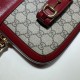 Replica Gucci Horsebit 1955 Mini Borsa 658574 Rossa