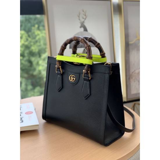 Replica Gucci Diana piccola Tote Bag 660195 Nero