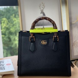 Replica Gucci Diana piccola Tote Bag 660195 Nero