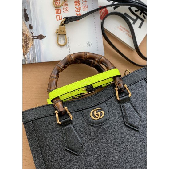 Replica Gucci Diana piccola Tote Bag 660195 Nero