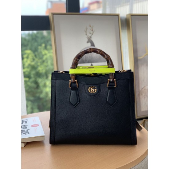 Replica Gucci Diana piccola Tote Bag 660195 Nero