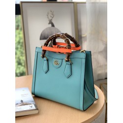 Replica Gucci Borsa tote Diana piccola 660195 Azzurro