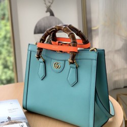 Replica Gucci Borsa tote Diana piccola 660195 Azzurro