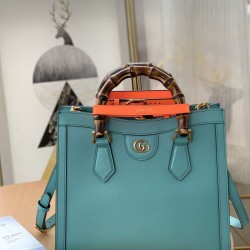 Replica Gucci Borsa tote Diana piccola 660195 Azzurro