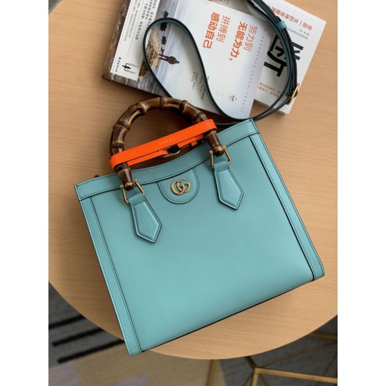 Replica Gucci Borsa tote Diana piccola 660195 Azzurro Replica Gucci Borsa tote Diana piccola 660195 Azzurro