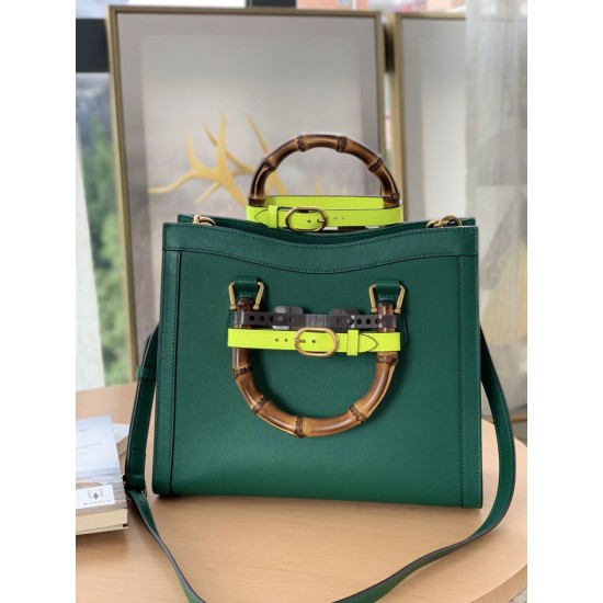 Replica Gucci Borsa tote Diana piccola 660195 Verde