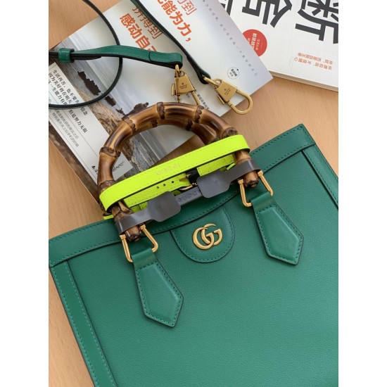 Replica Gucci Borsa tote Diana piccola 660195 Verde