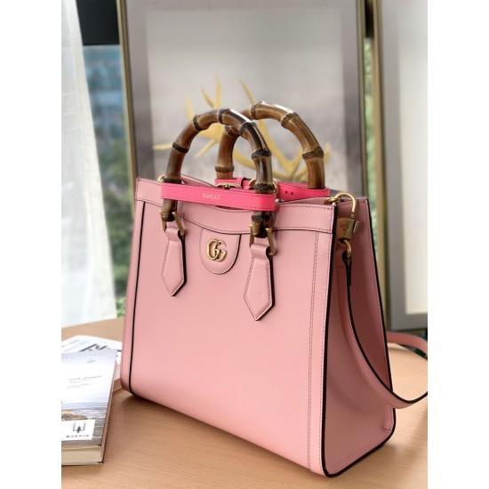 Replica Gucci Borsa tote Diana piccola 660195 Rosa Replica Gucci Borsa tote Diana piccola 660195 Rosa