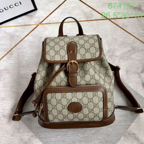 Replica Zaino Gucci con Incastro G 674147