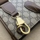 Replica Gucci Borsa media con Interlocking G 674155 Marrone