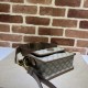 Replica Borsa Gucci Messenger con Interlocking G 674164 Marrone
