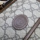 Replica Borsa Gucci Messenger con Interlocking G 674164 Marrone