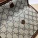 Replica Borsa Gucci Messenger con Interlocking G 674164 Marrone