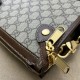 Replica Borsa Gucci Messenger con Interlocking G 674164 Marrone
