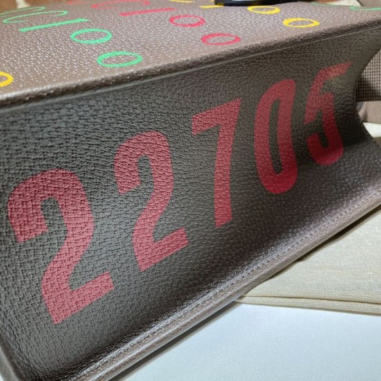 Replica Gucci 100 Borsa tote piccola 680956 Caffè
