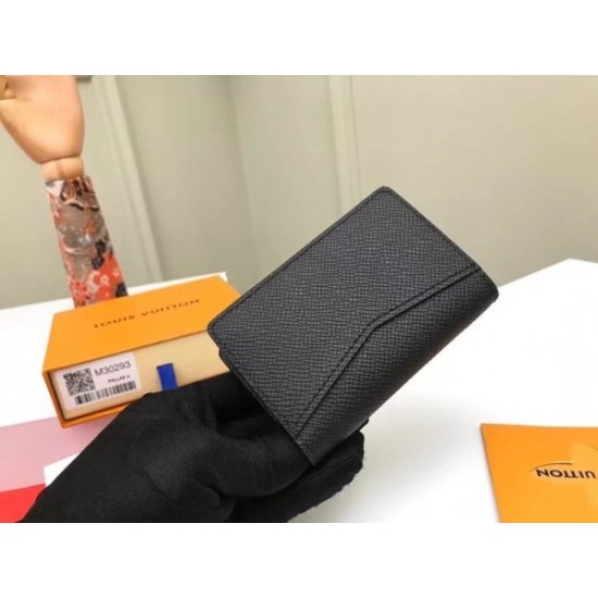 Replica Louis Vuitton Pocket Organizer Taiga Pelle M30283