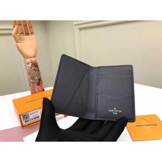 Replica Louis Vuitton Pocket Organizer Taiga Pelle M30293