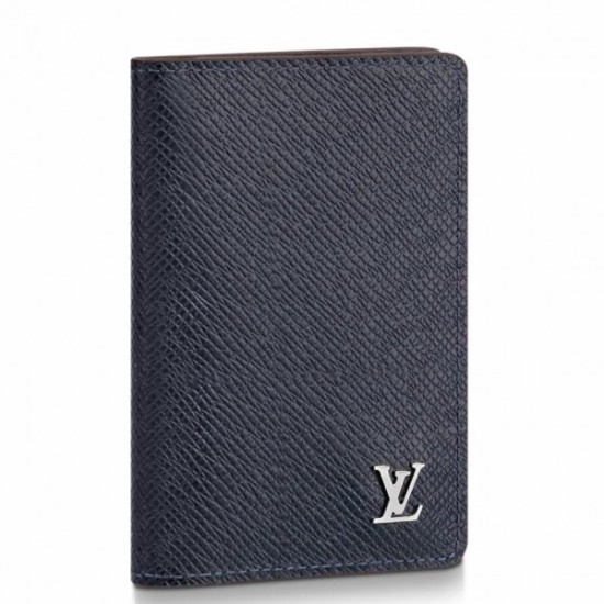 Replica Louis Vuitton Pocket Organizer Taiga Pelle M30293