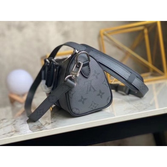 Replica Borsa Louis Vuitton Keepall XS Monogram Eclipse M45947