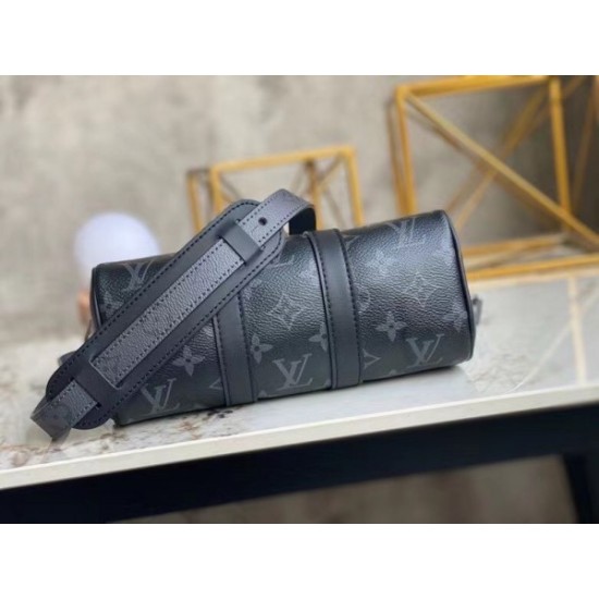 Replica Borsa Louis Vuitton Keepall XS Monogram Eclipse M45947