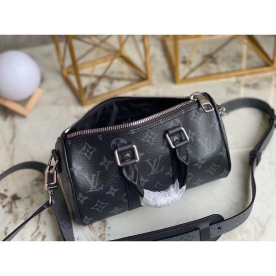Replica Borsa Louis Vuitton Keepall XS Monogram Eclipse M45947