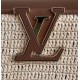 Replica Borsa Louis Vuitton Capucines MM In Rafia Intrecciata M57649