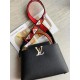 Replica Borsa Louis Vuitton Capucines MM In Pelle Nera M59020