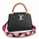 Replica Borsa Louis Vuitton Capucines MM In Pelle Nera M59020