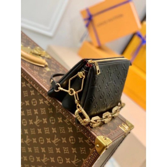 Replica Louis Vuitton Coussin Borsa BB Monogram Agnello M59598